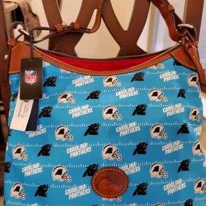 Dooney & Burke North Carolina Panther Hobo Purse